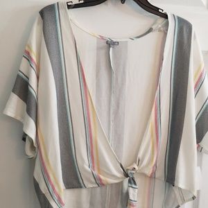 Charlotte russe striped top